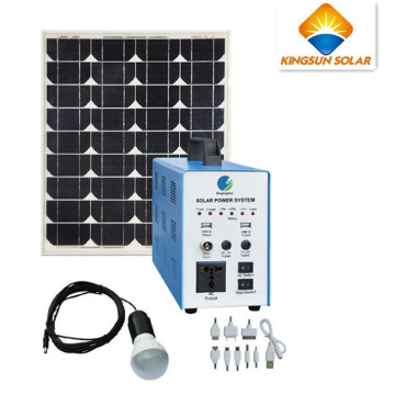 300W High Efficiency Photovoltaic Solar Home Power System